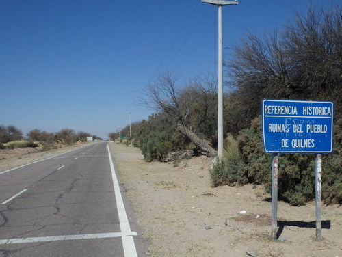 Arriving at Quilmes.